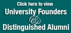 Link to Founders, recipients of University Medallion, Distinguished Alumni roster